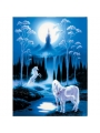 Moonlit Unicorn and Foal
