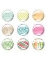 Sweet Notes digital glass baubles