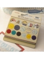 Yacht Club- Chipboard Buttons & Twine
